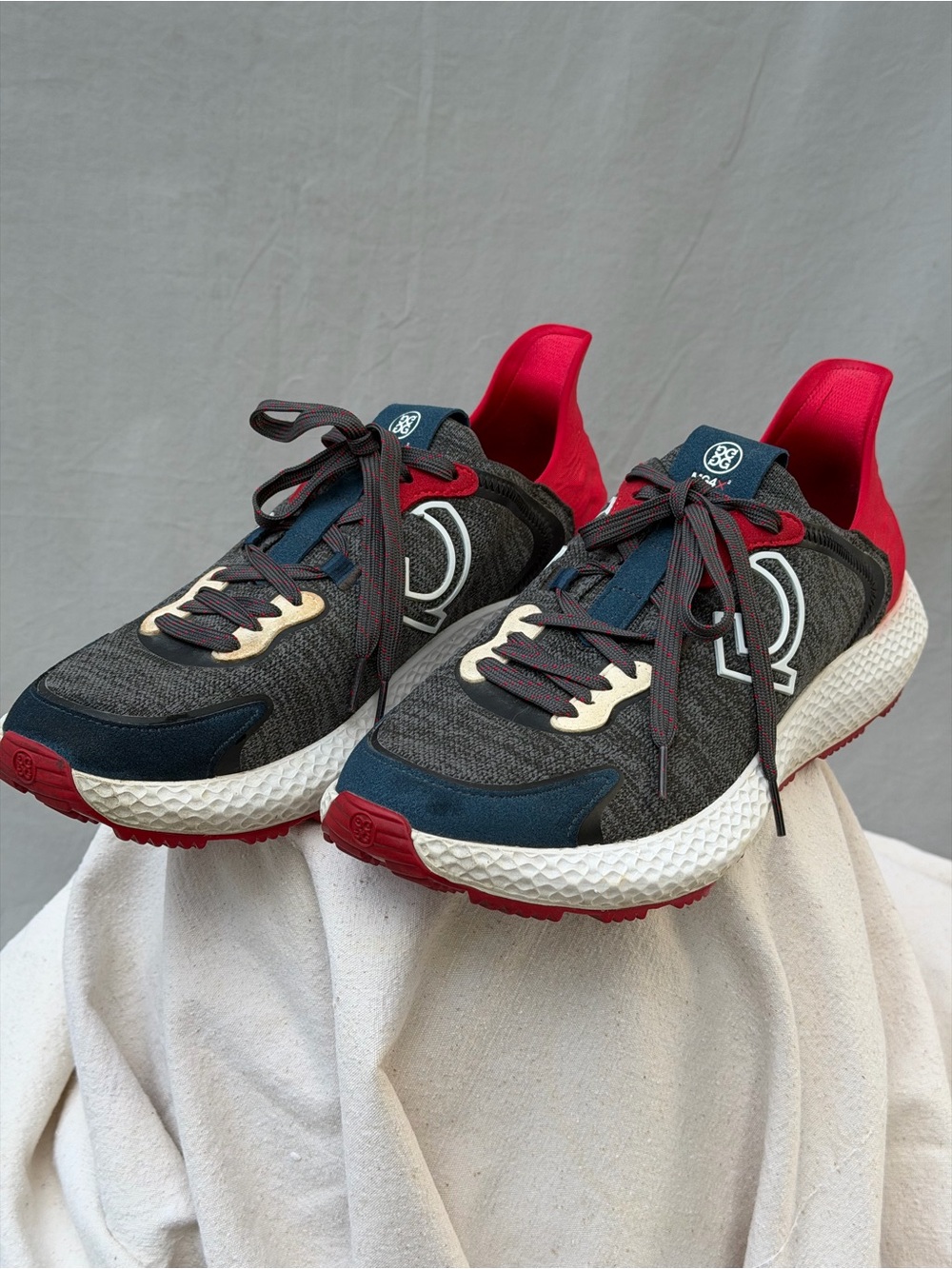 Men's G-Fore Limited Edition MG 4x2  - Charcoal, Navy & Red Golf Trainer.